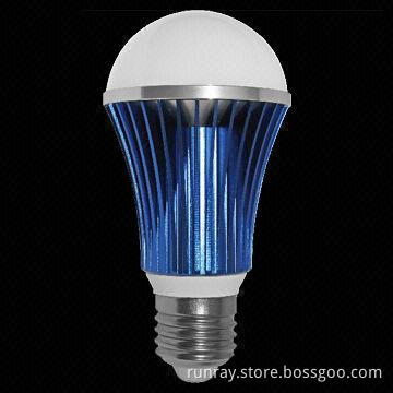 5W Dimmable LED bulb with E27/E26/B22 Base Available, 5500 to 6500K Color Temperature
